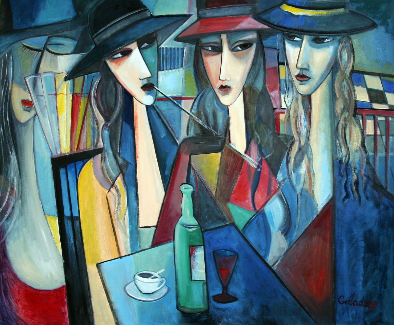 Four ladies — Geladze Coba